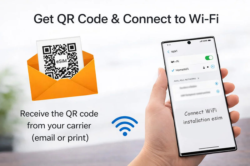 Samsung setup step 1