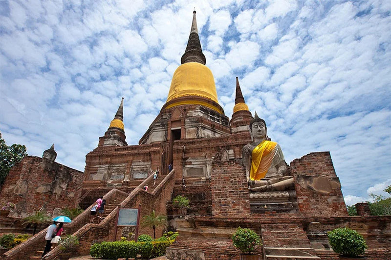 Wat Yai Chai Mongkhon — The Giant Reclining Buddha