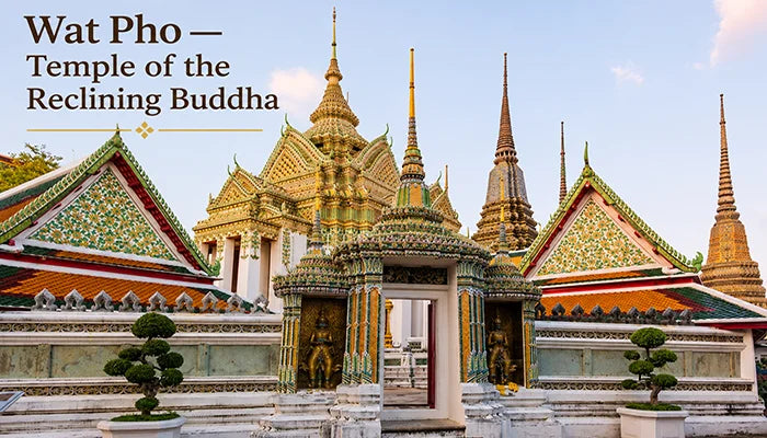 2. Wat Pho — Temple of the Reclining Buddha