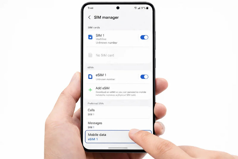 Samsung setup step 7