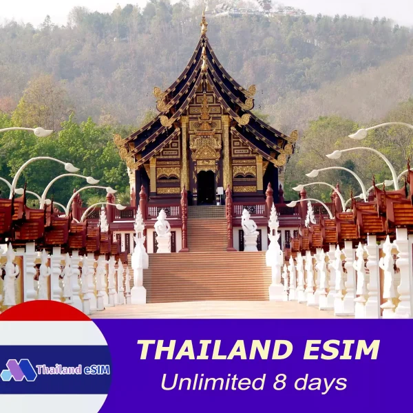 Thailand eSIM for 8 day travel