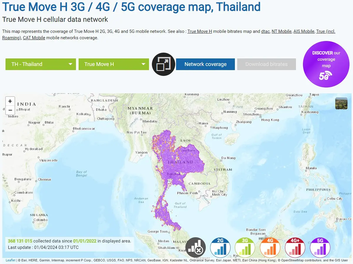 true-move-h-coverage-map-in-thailand